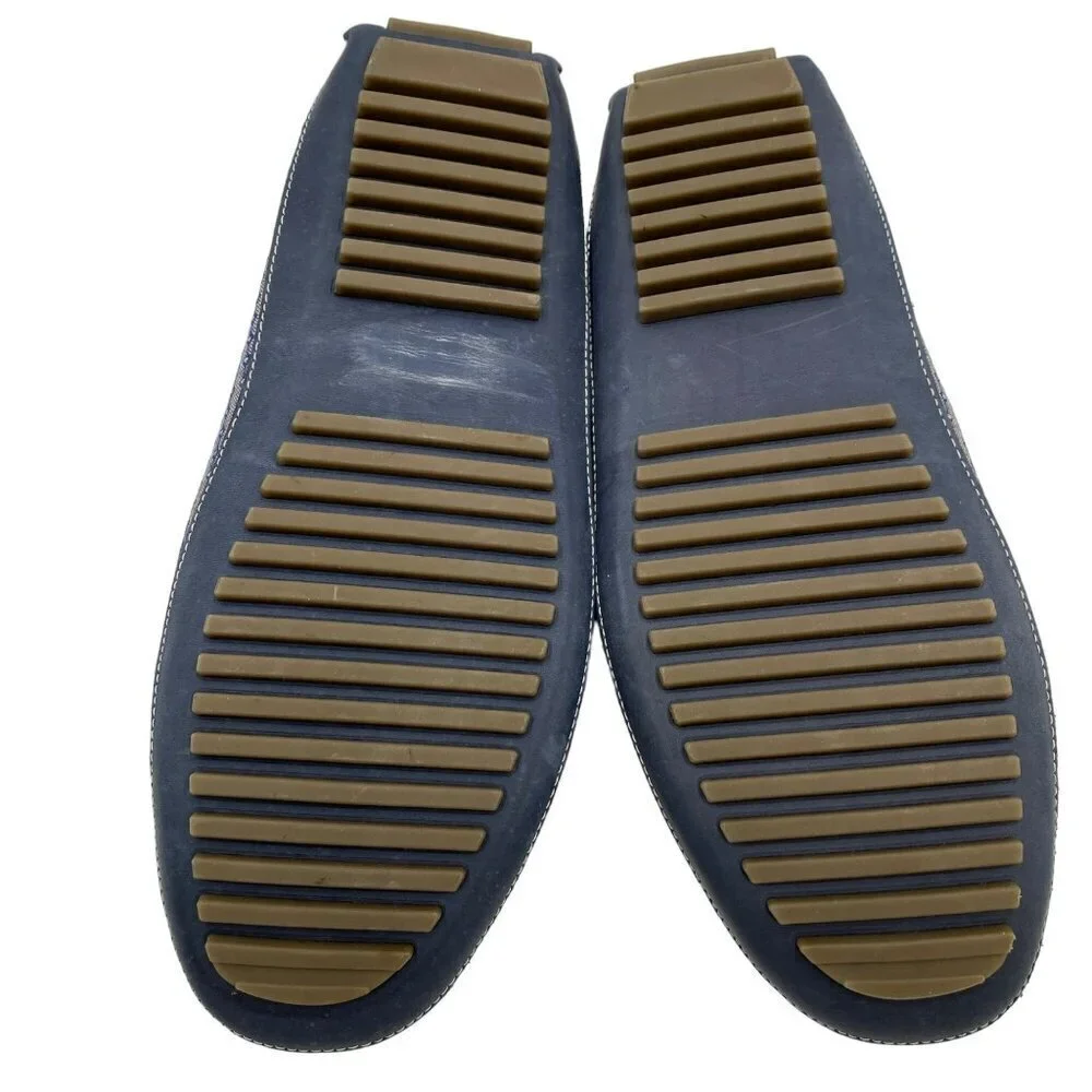 Donald Pliner Volar Printed Driver Notched Vamp and Topstitched Men's Size 10.5